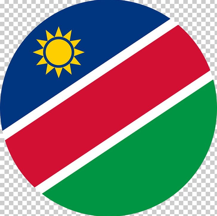 Flag Of Namibia National Flag PNG, Clipart, Area, Ball, Circle, Flag, Flag Of Namibia Free PNG Download