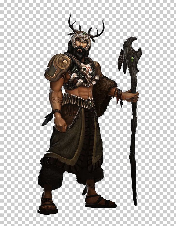 Dungeons & Dragons Pathfinder Roleplaying Game Druid Shaman Player Character PNG, Clipart, Antlers, Armour, Costume, D20 System, Dragon Free PNG Download