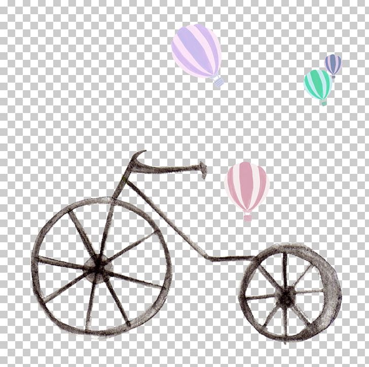 Bicycle Illustration PNG, Clipart, Air, Art, Balloon, Bicycle, Bicycle Accessory Free PNG Download