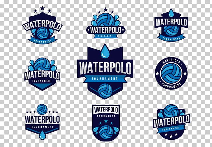 Logo T-shirt Water Polo Euclidean PNG, Clipart, Badge, Blue, Brand, Clothing, Design Free PNG Download
