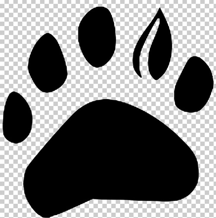 Paw Line White Snout PNG, Clipart, Bear Claw, Black, Black And White, Black M, Circle Free PNG Download