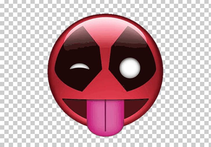 Deadpool Emoji Marvel Comics YouTube Film PNG, Clipart, Circle, Comics, Deadpool, Emoji, Emojin Free PNG Download