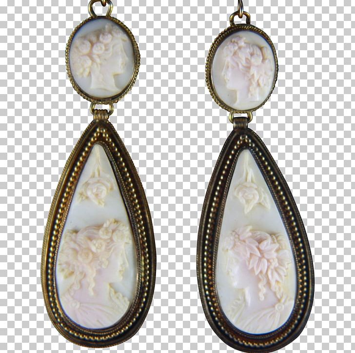 Earring Jewellery Clothing Accessories Victorian Era Gemstone PNG, Clipart, Accessories, Cameo, Clothing, Clothing Accessories, Conch Free PNG Download