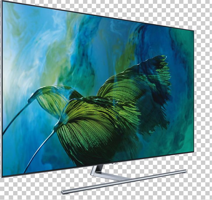 LED-backlit LCD Quantum Dot Display Samsung 4K Resolution Smart TV PNG, Clipart, 4k Resolution, Advertising, Computer Monitor, Curved, Display Device Free PNG Download