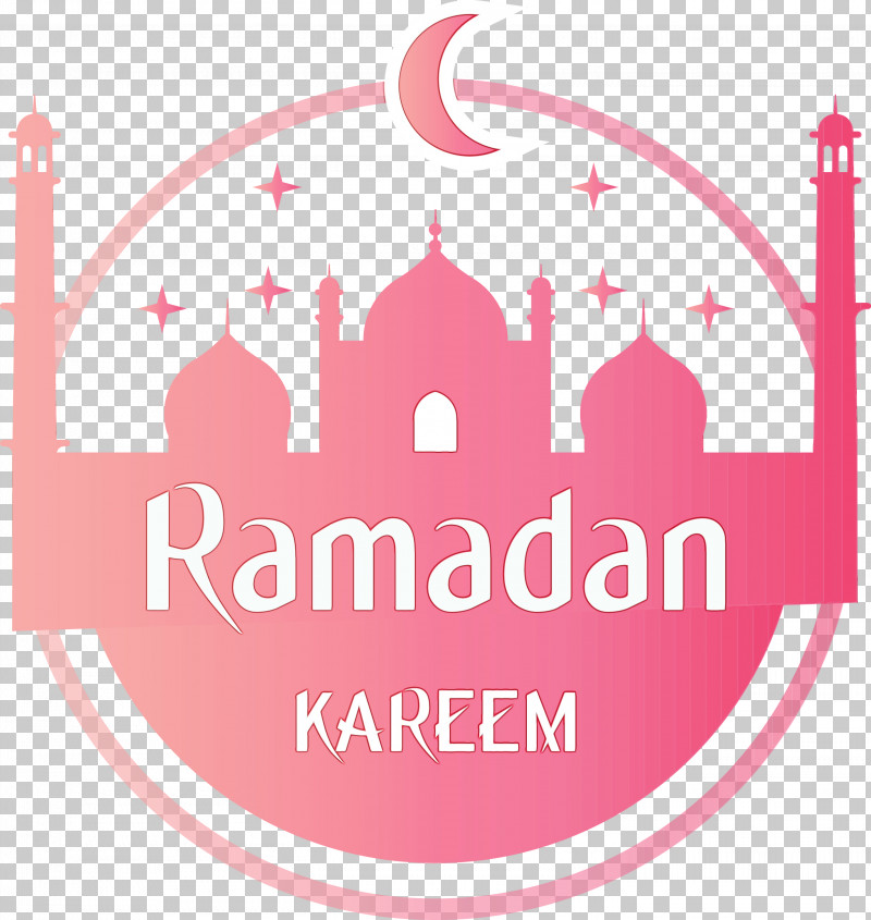Pink Logo Label Font Sticker PNG, Clipart, Label, Logo, Paint, Pink, Ramadan Kareem Free PNG Download