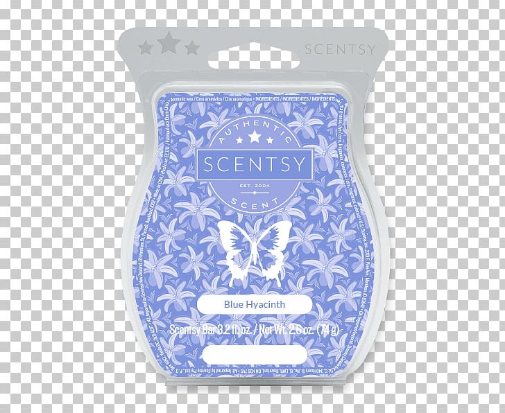 Scentsy Hyacinth Candle & Oil Warmers Odor PNG, Clipart, Aroma Compound, Blue, Candle, Candle Oil Warmers, Floral Scent Free PNG Download
