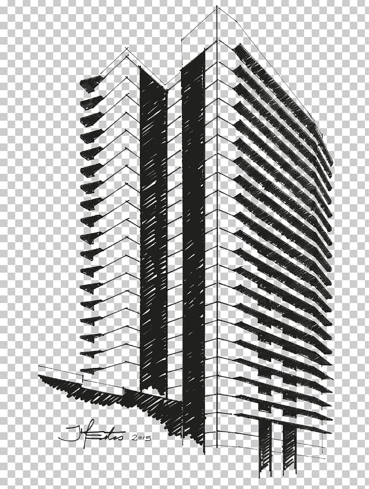 Architecture Facade High-rise Building Skyscraper PNG, Clipart, Angle, Black And White, Brutalist Architecture, Building, Commercial Building Free PNG Download
