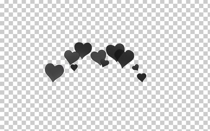 Heart Desktop PicsArt Photo Studio Sticker PNG, Clipart, Avatan, Avatan Plus, Black, Black And White, Computer Wallpaper Free PNG Download