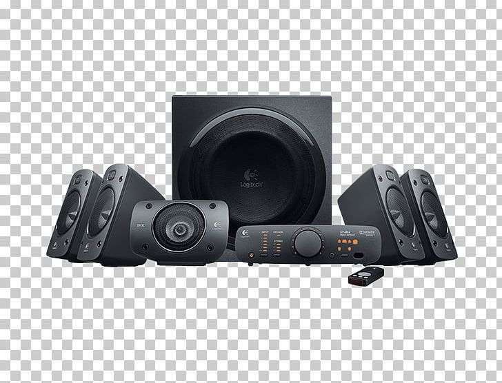 Logitech Z906 5.1 Surround Sound Loudspeaker Computer Speakers PNG, Clipart, 51 Surround Sound, Angle, Audio, Audio Equipment, Computer Speaker Free PNG Download