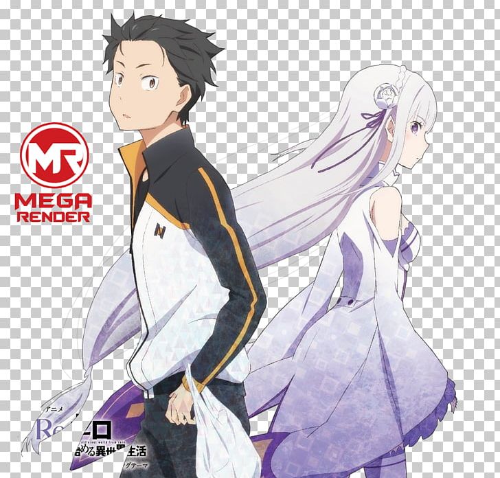 Re:Zero − Starting Life In Another World Redo Myth & Roid Anime Isekai PNG, Clipart, Anime, Artwork, Black Hair, Clothing, Costume Free PNG Download