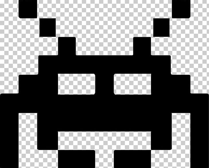 Space Invaders Arcade Game Video Game Defender PNG, Clipart, Angle, Black, Black And White, Brand, Character Free PNG Download