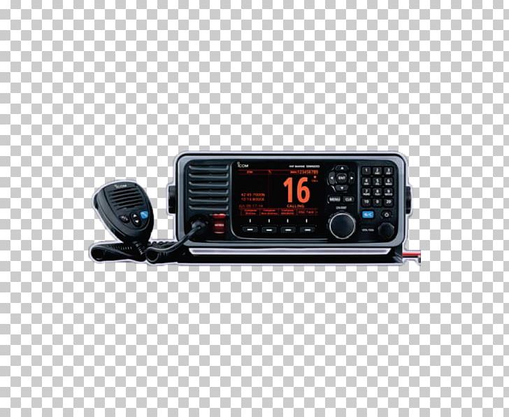 Marine VHF Radio Digital Selective Calling Very High Frequency Icom Incorporated PNG, Clipart, Airband, Electronic Device, Electronics, Hardware, Icom Free PNG Download