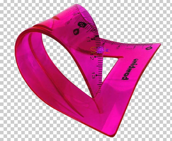 Ruler Product Design Centimeter Scissors PNG, Clipart, Centimeter, Geometric Elements, Heart, Magenta, Pink Free PNG Download