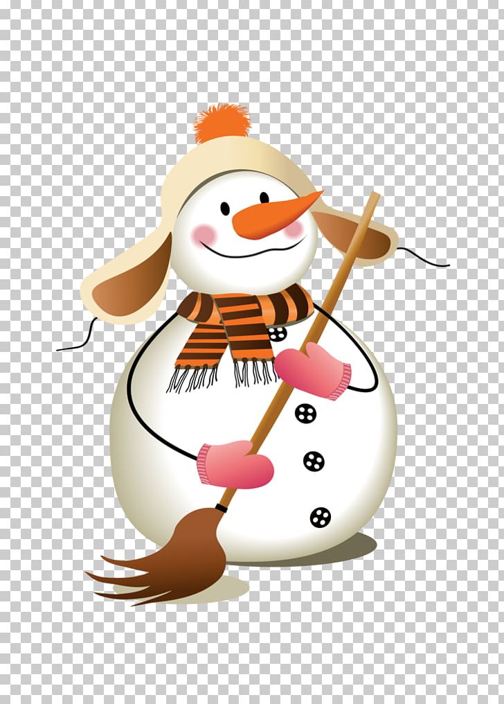 Santa Claus Christmas Snowman Illustration PNG, Clipart, Bird, Broom, Child, Christmas, Creative Free PNG Download