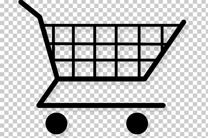 Shopping Cart PNG, Clipart, Angle, Black And White, Computer Icons, Download, Line Free PNG Download