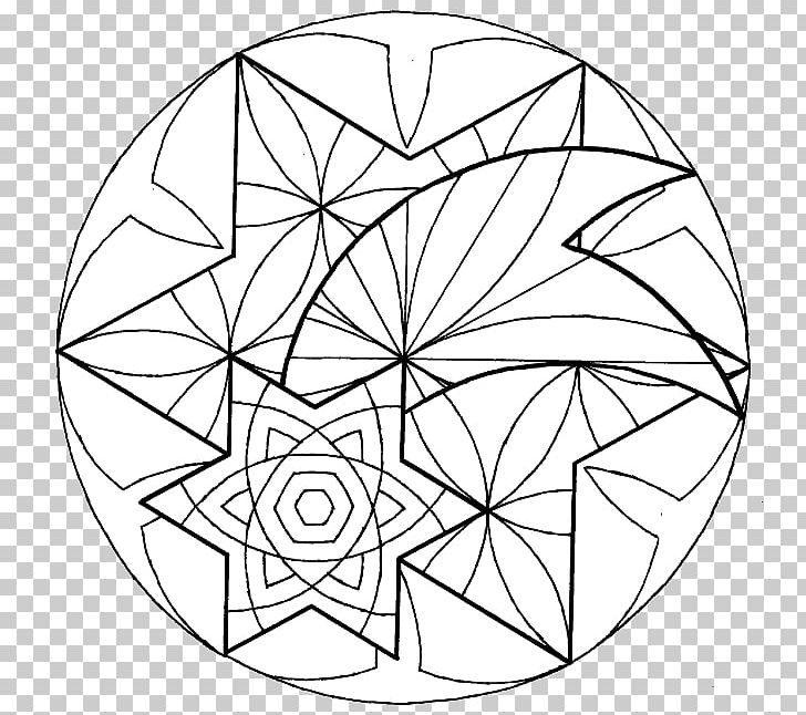 Circle Leaf Point Angle Line Art PNG, Clipart, Adult Coloring, Angle, Area, Black And White, Circle Free PNG Download
