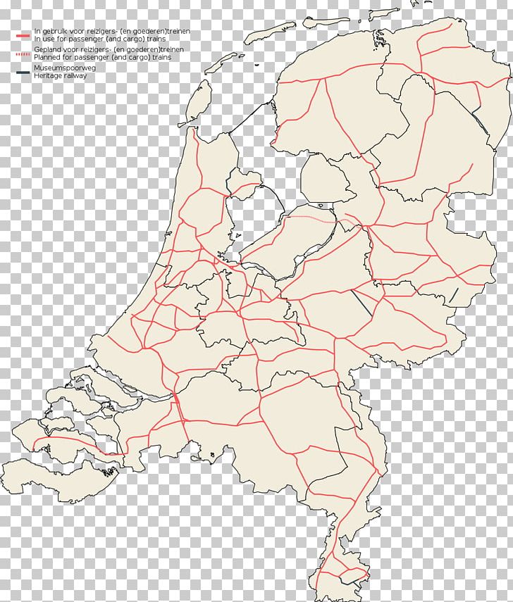 Nederlandse Spoorwegen Map Rail Transport In The Netherlands PNG, Clipart, Apeldoorn, Area, Breda, Doetinchem, Ecoregion Free PNG Download