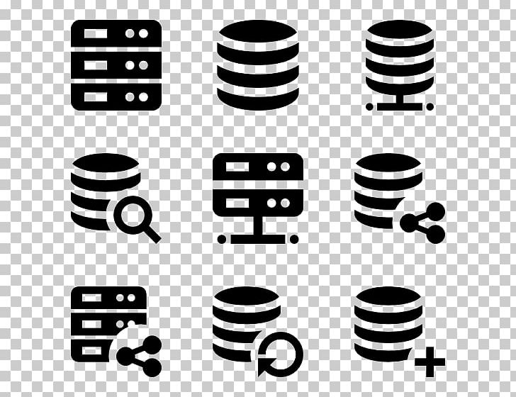 Computer Servers Computer Icons Database Server PNG, Clipart, Application, Area, Auto Part, Black And White, Blade Server Free PNG Download