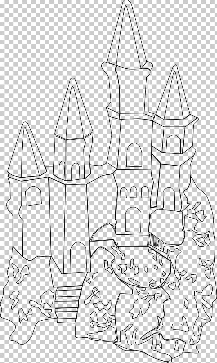 Castle PNG, Clipart, Area, Artwork, Black And White, Castle, Computer Icons Free PNG Download