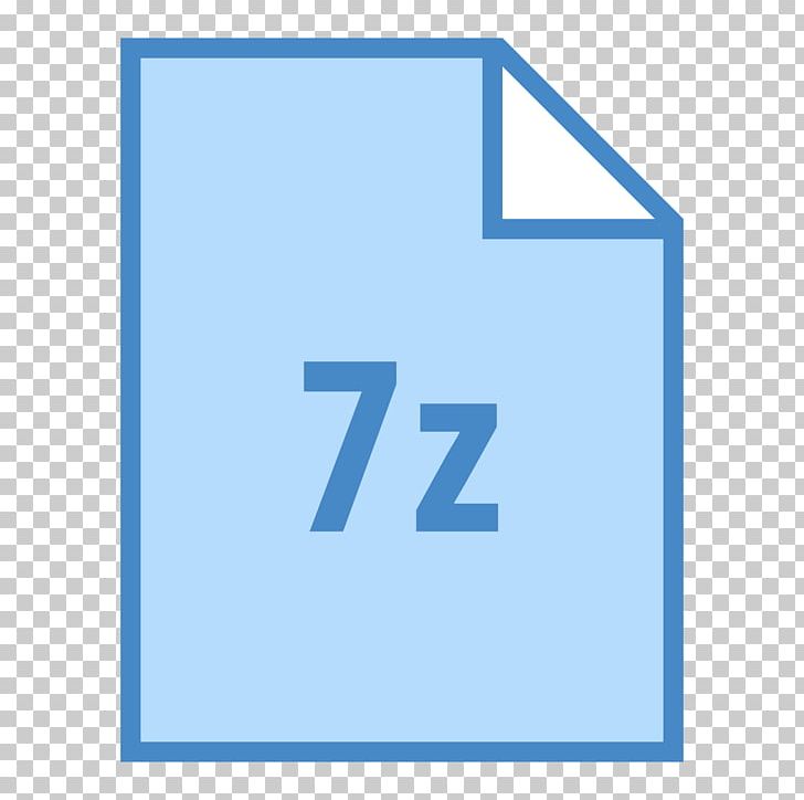 Computer Icons Data Compression PNG, Clipart, 7zip, Angle, Area, Blue, Brand Free PNG Download