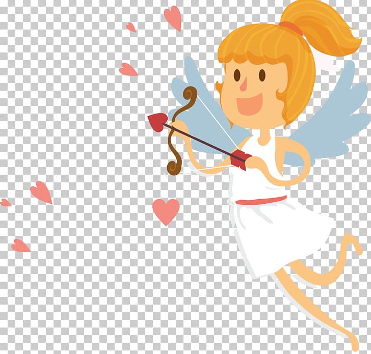 Cupid Silhouette Cartoon Illustration PNG, Clipart, Angel, Angels, Angel Vector, Angel Wing, Angel Wings Free PNG Download