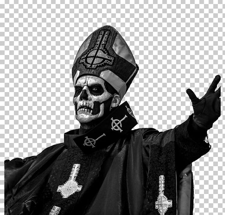 Ghost Ghoul Popestar Tour Heavy Metal Desktop PNG, Clipart, Black And White, Costume, Fantasy, Fictional Character, Ghost Free PNG Download