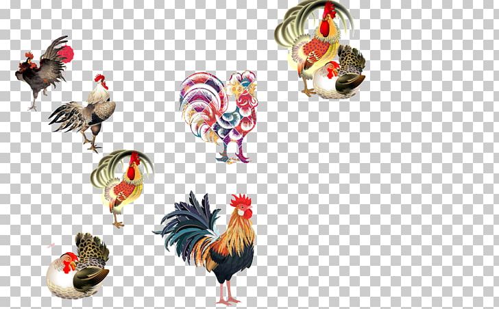 Chicken Rooster Illustration PNG, Clipart, Animals, Art, Beak, Bird, Chicken Free PNG Download