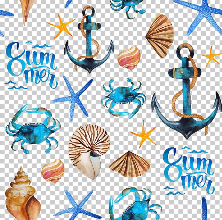 Paper Beach Gift Textile Seashell PNG, Clipart, Anchors, Artwork, Beach, Birthday, Cartoon Free PNG Download
