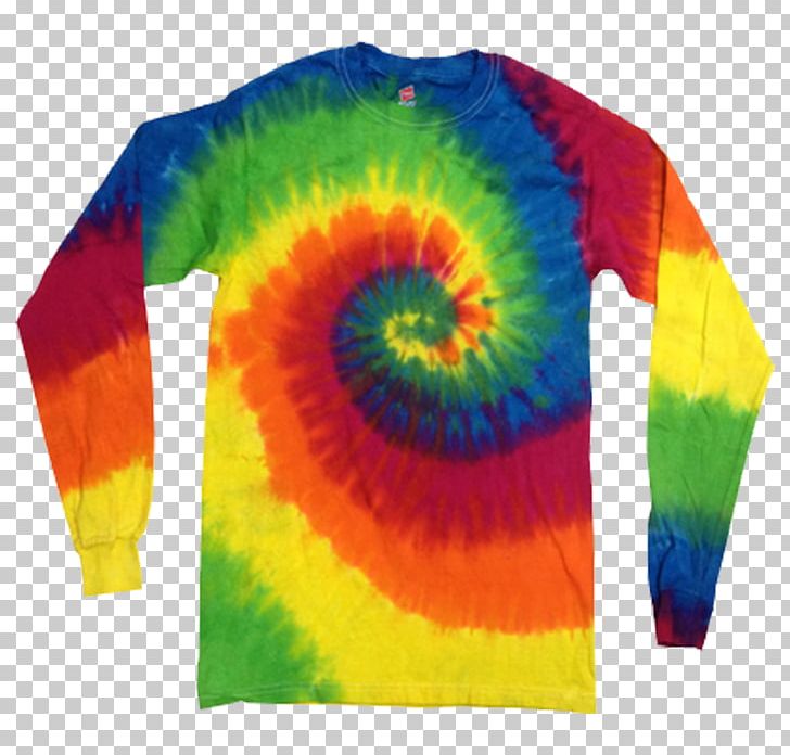 Long-sleeved T-shirt Tie-dye PNG, Clipart, Clothing, Craft, Dye, Dyeing, Etsy Free PNG Download