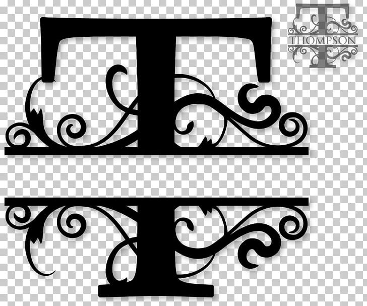 Monogram Letter PNG, Clipart, Art, Black And White, Clip Art, Cursive, Furniture Free PNG Download