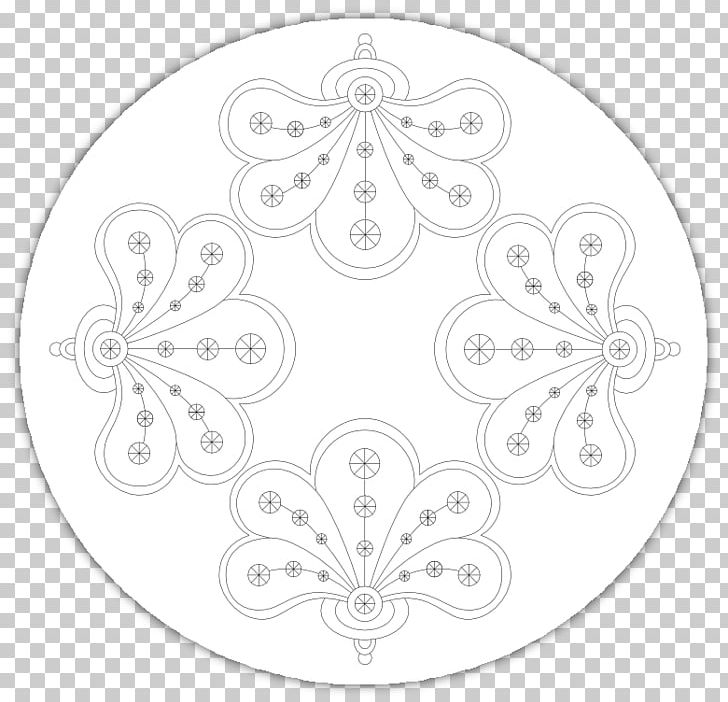 Symmetry Embroidery Circle Line Art Pattern PNG, Clipart, Black And White, Circle, Drawing, Embroidery, Flower Free PNG Download