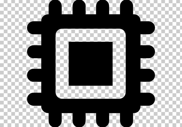Computer Icons Integrated Circuits & Chips PNG, Clipart, Area, Black And White, Central Processing Unit, Computer, Computer Hardware Free PNG Download
