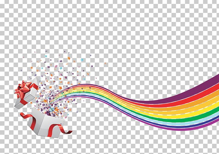 Gift Graphic Design Rainbow PNG, Clipart, Box, Cardboard Box, Cartoon, Circle, Computer Wallpaper Free PNG Download