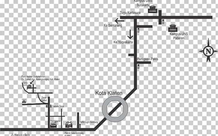 RSPD Klaten Gedung Sunan Pandanaran Karangnongko Map PNG, Clipart, Angle, Black And White, Building, Diagram, Drawing Free PNG Download