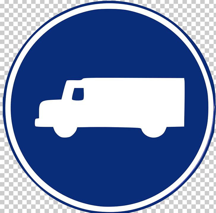 Van Traffic Sign Senyal Truck PNG, Clipart, Angle, Area, Blue, Brand, Carriageway Free PNG Download