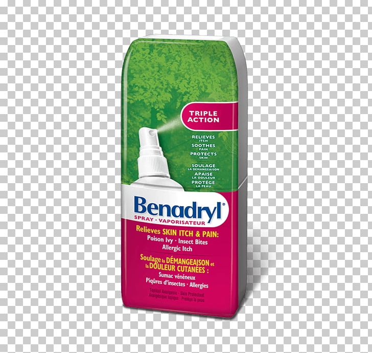 Benadryl Itch Cooling Spray Extra Strength Diphenhydramine Topical Medication PNG, Clipart,  Free PNG Download