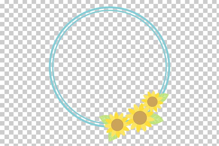 Common Sunflower Circle Graphics Illustration Text PNG, Clipart, Bicycle Frames, Body Jewellery, Body Jewelry, Circle, Circle Material Free PNG Download