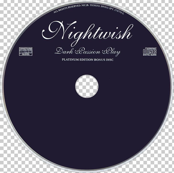 Compact Disc Dark Passion Play Nightwish From Wishes To Eternity Wishmaster PNG, Clipart, Album, Album Cover, Bandcamp, Brand, Circle Free PNG Download