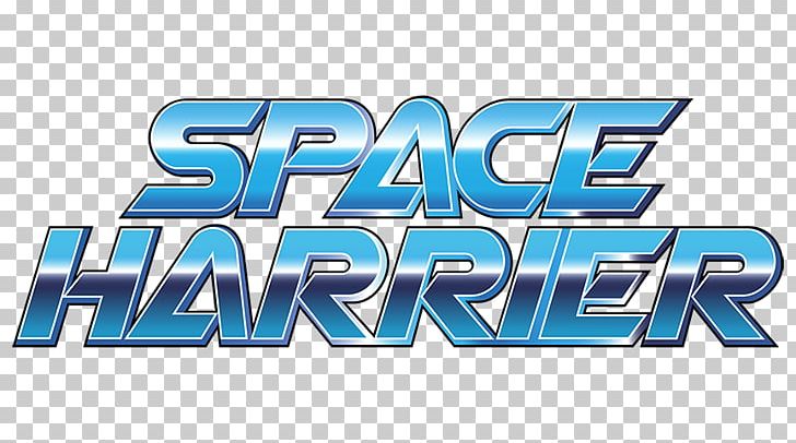 Space Harrier Logo Sega Ages Arcade Game Video Game PNG, Clipart, Arcade Game, Area, Blue, Brand, Family Computer Disk System Free PNG Download