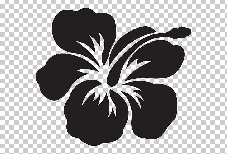 Hawaiian Hibiscus Decal PNG, Clipart, Abziehtattoo, Black And White, Color, Decal, Flora Free PNG Download