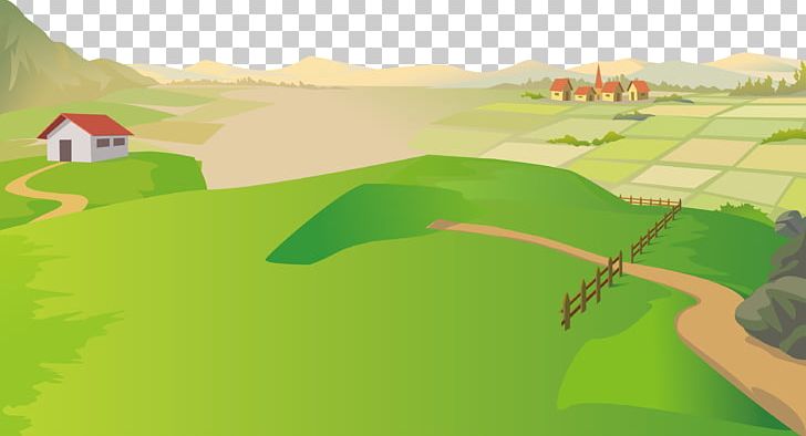 Natural Landscape Cartoon Nature PNG, Clipart, Agriculture, Background Vector, Biome, Christmas Decoration, Comics Free PNG Download