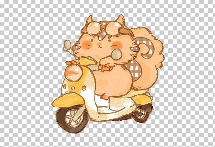 Scooter Motorcycle Illustration PNG, Clipart, Animals, Carnivoran, Cartoon, Cats, Civet Free PNG Download
