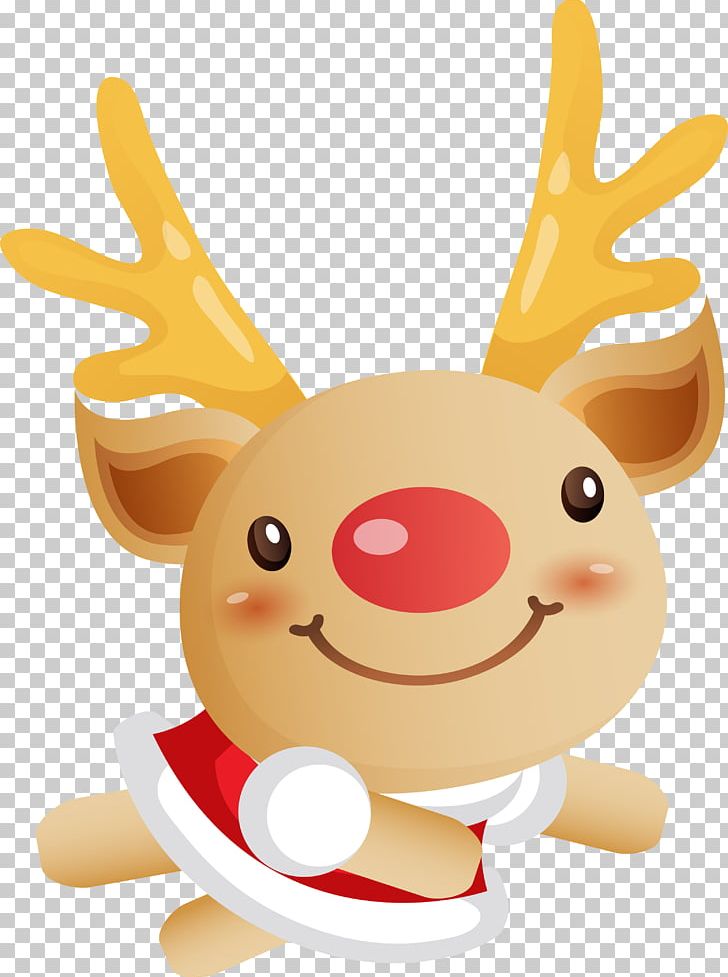 Rudolph Reindeer Santa Claus Christmas PNG, Clipart, Animals, Art, Cartoon, Christmas, Christmas Decoration Free PNG Download