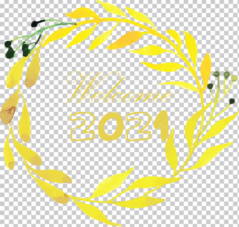 Floral Design PNG, Clipart, Floral Design, Fruit, Happy New Year, Happy New Year 2021, Hello 2021 Free PNG Download