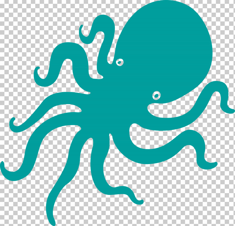 Octopus PNG, Clipart, Animal Figurine, Biology, Cartoon, Geometry, Line Free PNG Download