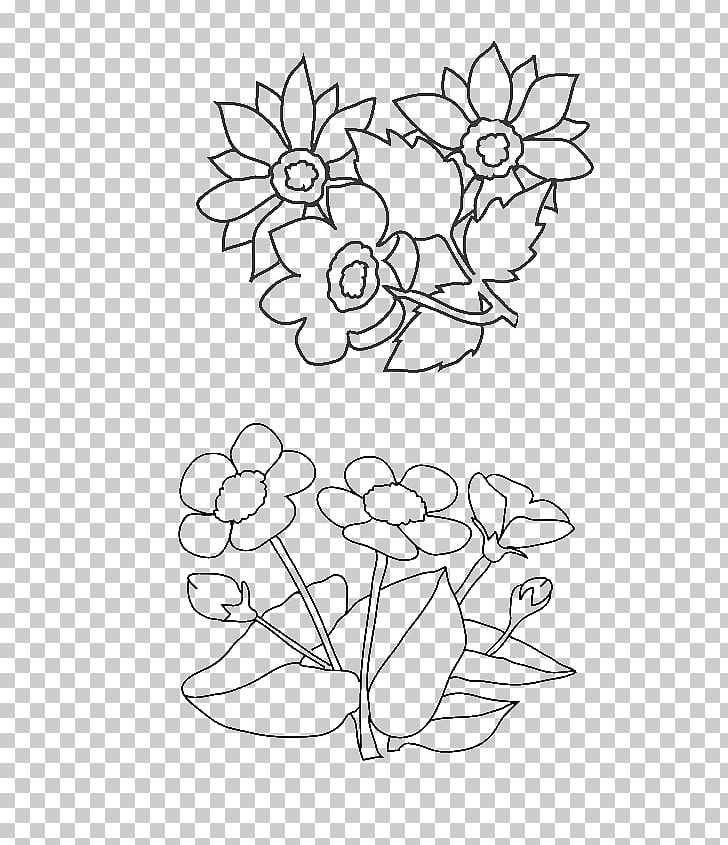 Floral Design Coloring Book Flower Bouquet Drawing PNG, Clipart, Angle, Arm, Art, Black, Black And White Free PNG Download