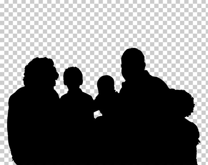 Silhouette Family PNG, Clipart, Black And White, Child, Clip Art, Communication, Conversation Free PNG Download