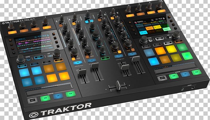 Native Traktor Kontrol S8 DJ Controller Disc Jockey Native Instruments Traktor Kontrol S5 PNG, Clipart, Audio Equipment, Audio Mixers, Controllerism, Disc Jockey, Djcity Japan Free PNG Download