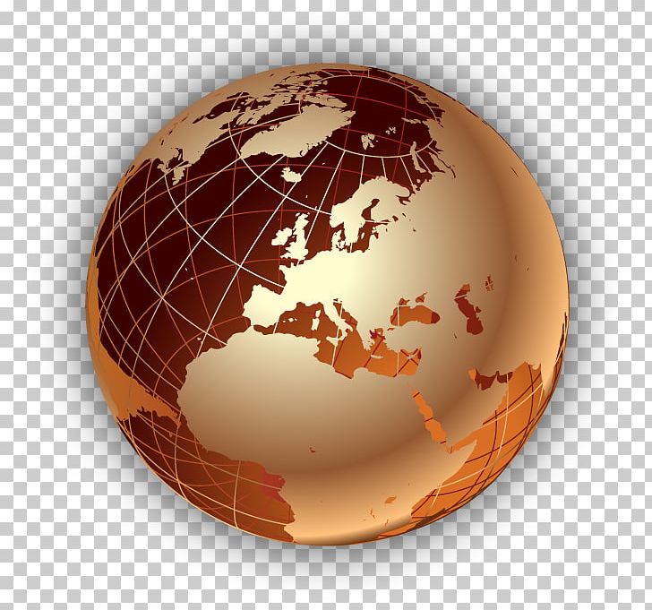 World Globe Sticker PNG, Clipart, Computer Icons, Decal, Download, Globe, Golden Free PNG Download