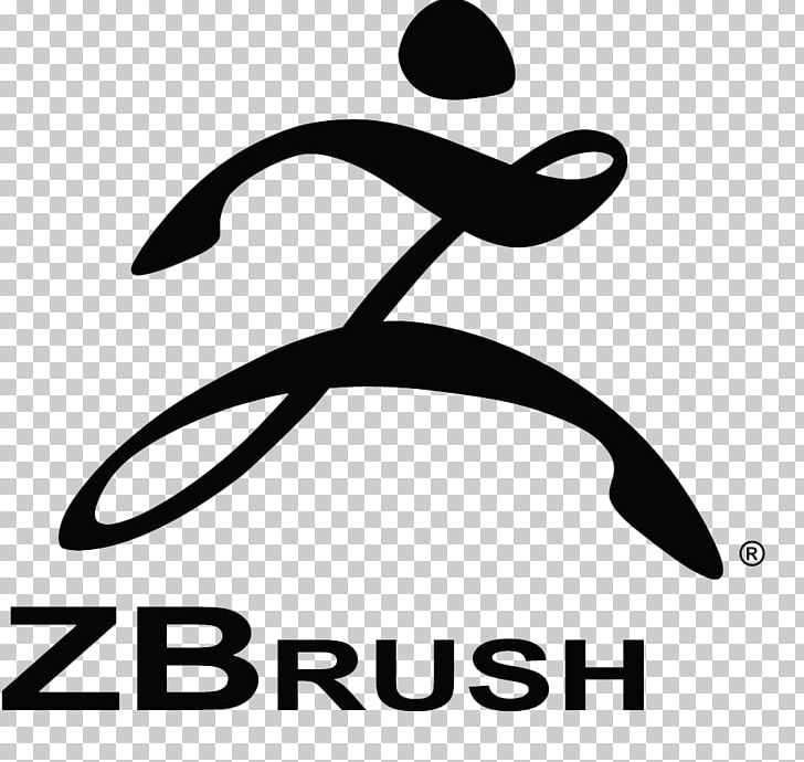 ZBrush Digital Sculpting Human Anatomy Logo Portable Network Graphics PNG, Clipart, 3d Computer Graphics, 3d Modeling, Area, Artwork, Black And White Free PNG Download